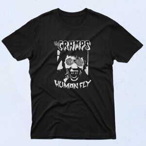 The Cramps Human Fly Vintage Punk Rock Music Band T-Shirt 92